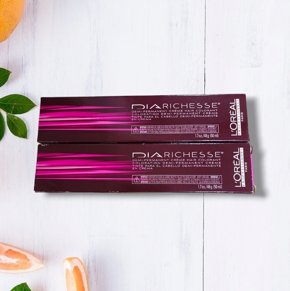 L'Oreal Professionnel DIARichesse 2 Tubes Ammonia-Free 6.45/6CRV Cinnamon - Picture 3 of 16